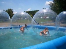 2m PVC Water Walking Ball, Inflatable Tizip Zipper Inflatable Ball -top,,