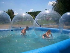 2m PVC Water Walking Ball, Inflatable Tizip Zipper Inflatable Ball -top,,