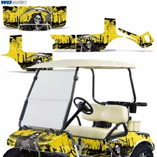 Graphics Kit Decal Sticker For Club Car Golf Cart 1983-2014 REAP Y