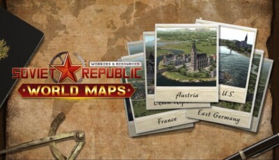 Workers & Resources: Soviet Republic World Maps Code eMail (PC / Steam) Deutsch