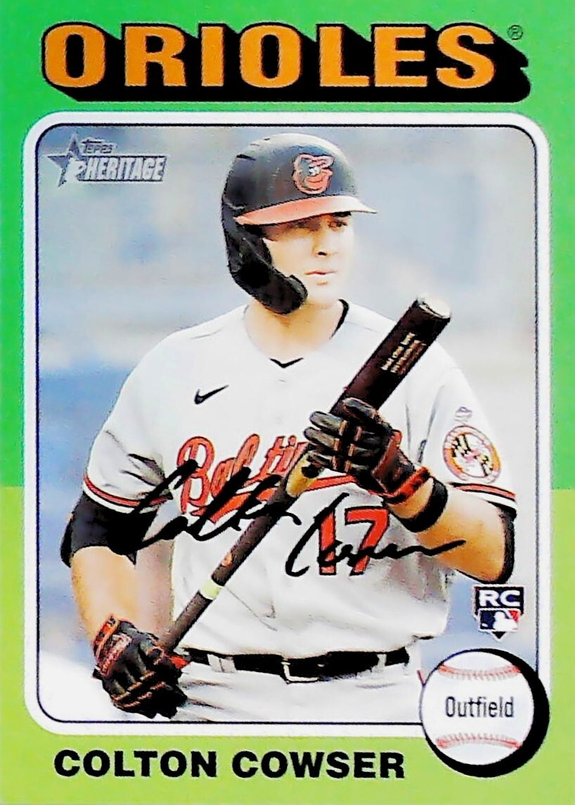 2023 Topps Pro Debut COLTON COWSER オート COLTON COWSER 2023 Topps Pro Debut Future Cornerstones