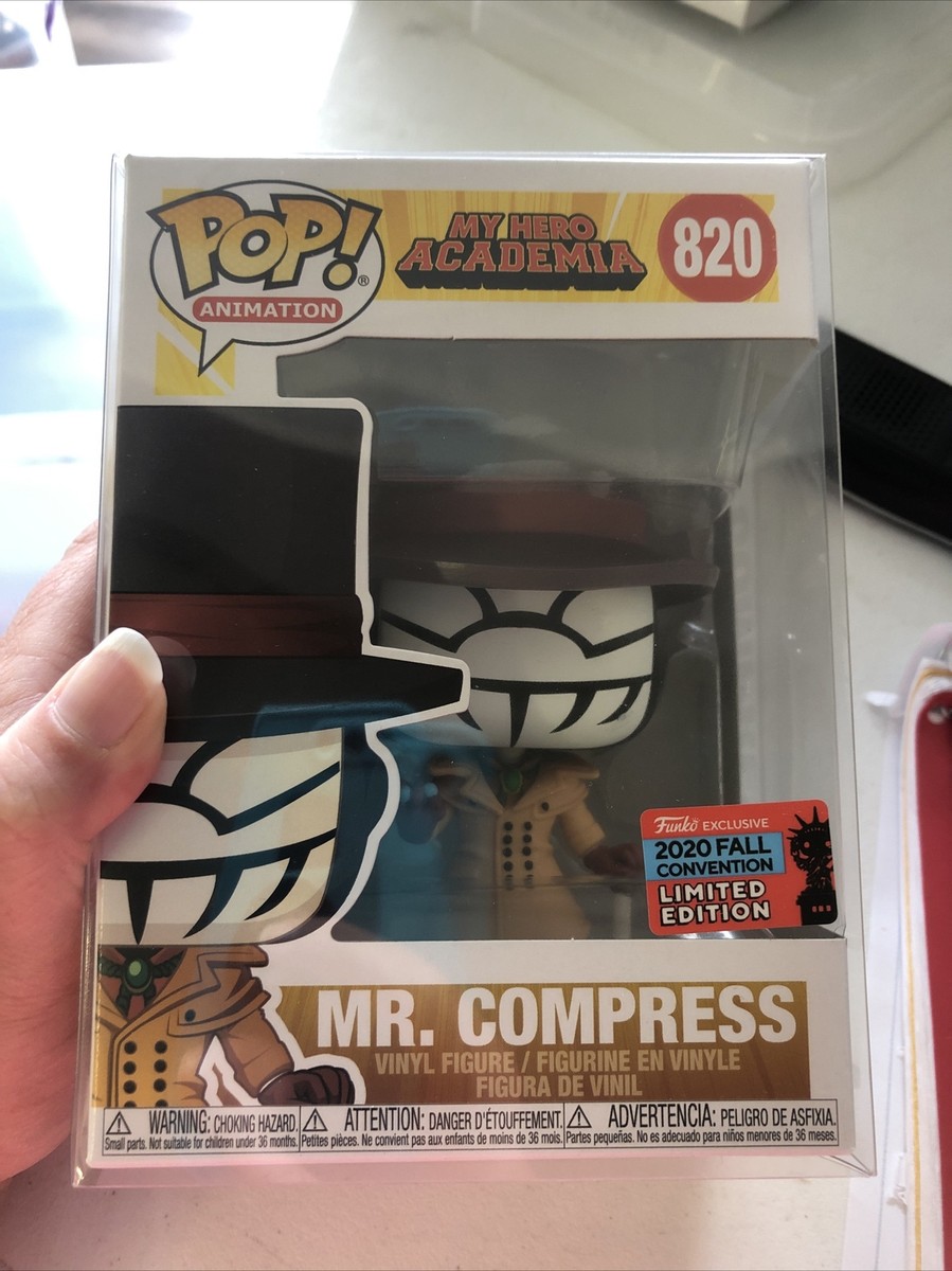 Mr. Compress Funko Pop 2020 NYCC Shared Exclusive My Hero Academia