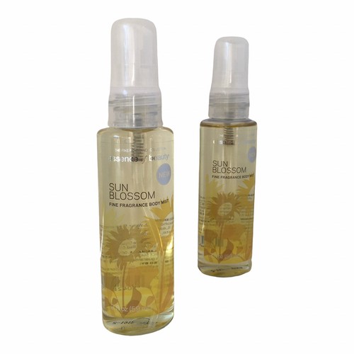 2x Essence Of Beauty Sun Blossom Body Fragrance Mist 2 oz Travel Size New FULL - Picture 8 of 15