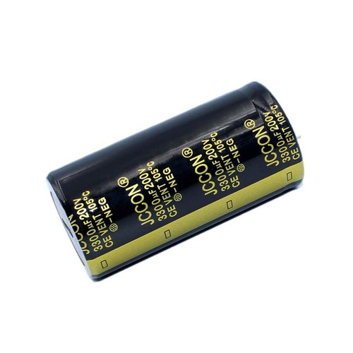 Condensatori radiali elettrolitici a scatto 3300uF 200V 105°C macchina da cucire 35x70mm - Foto 3 di 5