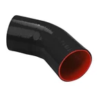 1.5" 38MM 3PLY 45 DEGREE ELBOW TURBO/INTAKE PIPING SILICONE COUPLER HOSE BKRD