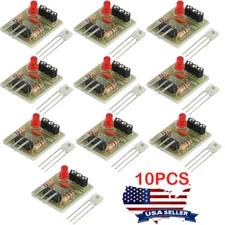 10PCS Laser Receiver Sensor 5V Detection Module Non-modulator Tube for Arduino