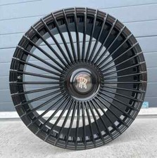 Rolls Royce Wraith Ghost Dawn Spectre x4 22" Forged TW-RR05 Alloy Wheels Black C
