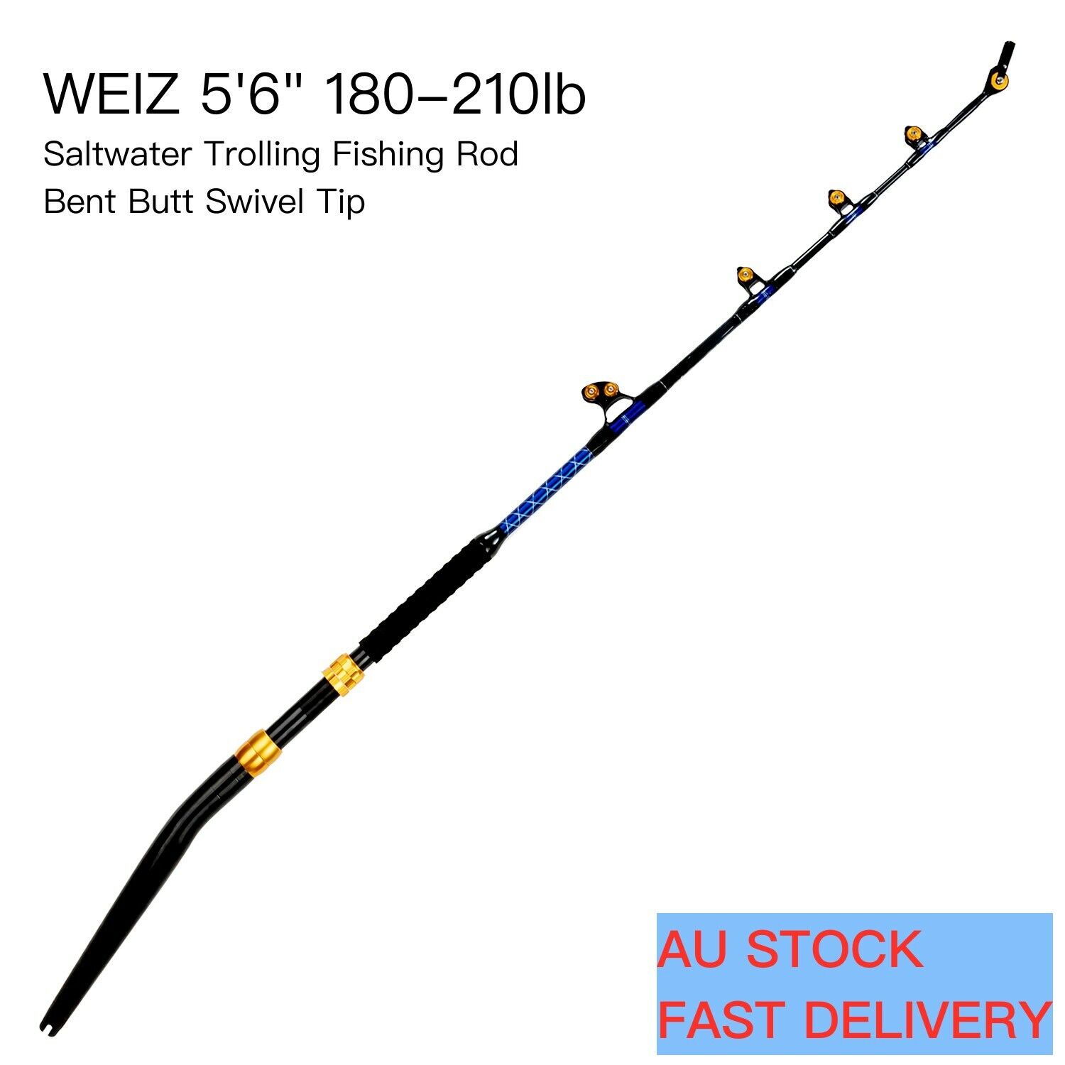 Deep Sea Heavy Roller 5'6 50-210lb Overhead Game Fishing Bent