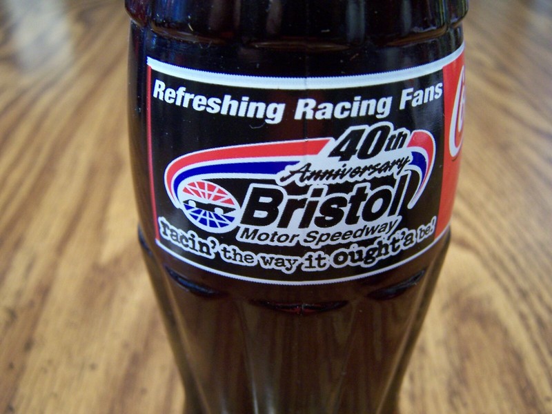 Bristol Motor Speedway, 40th Anniversary, 1 - 8 oz Coke Bottle