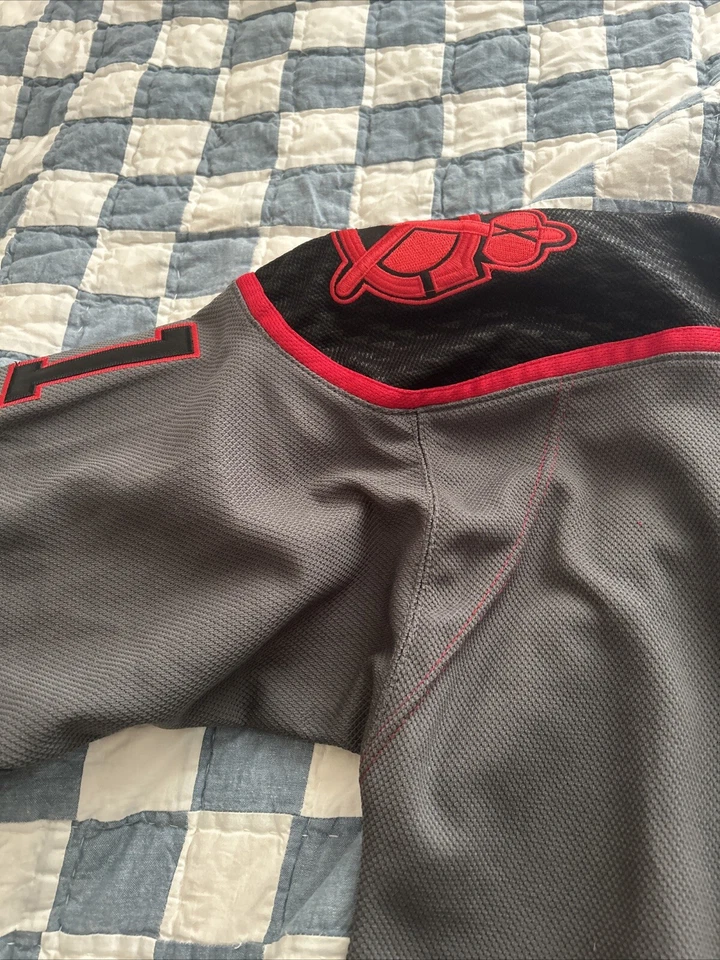 НОВАЯ хоккейная футболка Reebok CCM Chicago Blackhawks Marian Hossa НХЛ мужская размер 50 - Изображение 4 из 4