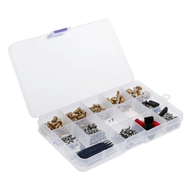 Herramientas de reparación de saxofones repuestos tornillos + incrustaciones de botón de llave de saxo + resortes EE. UU. Foto 2 de 4