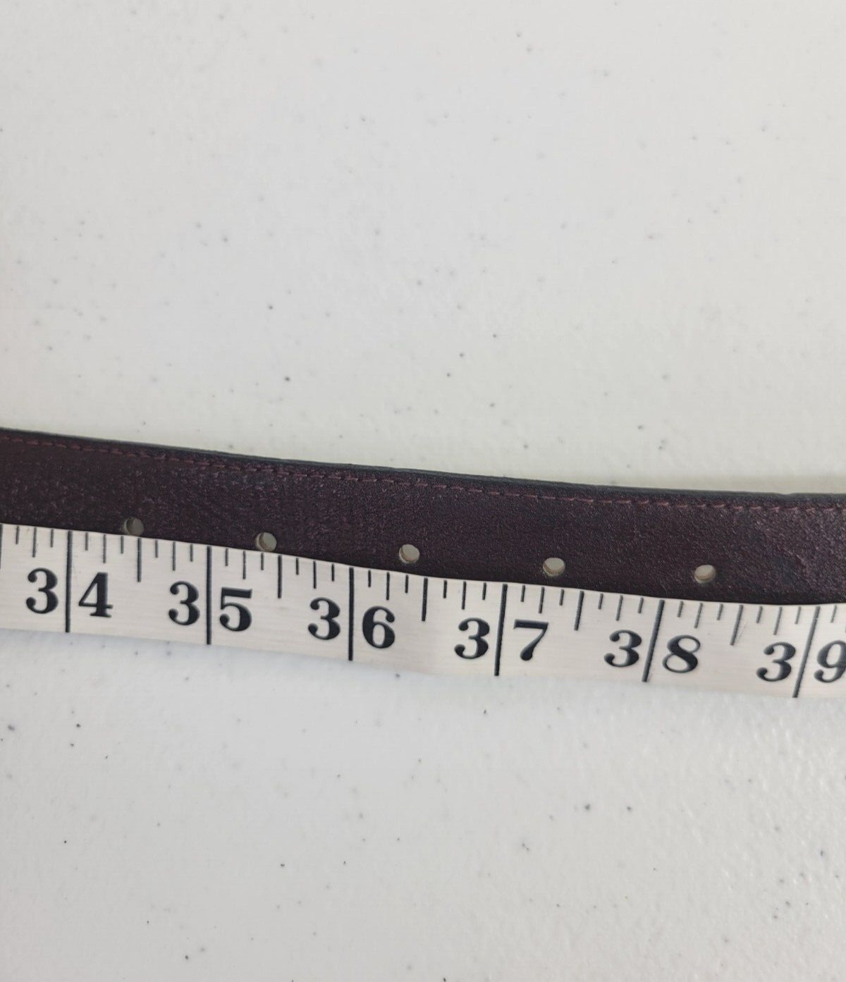 Emporium Brown Classic Cowboy Western Casual Work Dress Belt Men's Size 35-37"