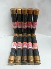 Nice Lot Bussmann Fusetron FRS-R-6  Amp Fuses Time Delay Class RK5 600V 