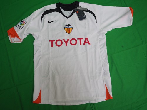 2005-2006 Valencia CF Los Che Jersey Shirt Camiseta Home NIKE TOYOTA LFP M BNWT - 第 2/12 張圖片
