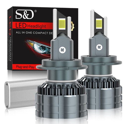 76000LM CSP LED Headlight Bulbs Kit Hi/Lo Beam 160W Super Bright 6000K White X2 - Picture 13 of 17