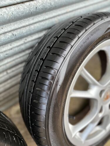 Porsche 987 Boxster Cayman Alloy Wheels And Tyres 17 Inch - New Front Tyres - Picture 7 of 17