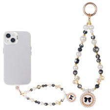 Mobile Phone Chain Lanyard Beads Bag Charm Strap Bracelets With Pendant