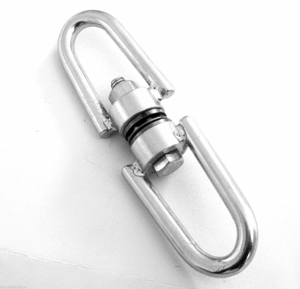 BAY® DREHKOPF mit KUGELLAGER für Sandsack Boxsack Aufhängung Haken Drehwirbel