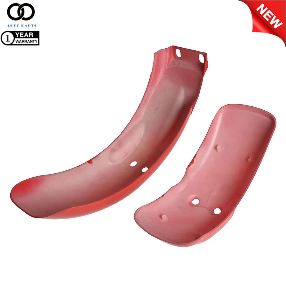 Guardabarros de plástico rojo para Honda Mini Trail Z50 Z50A Z50J Z50R Foto 3 de 4