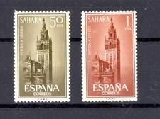 SAHARA SPAIN 1963 Buildings | Churches - Cathedrals - Basilicas - Chapels - MNH