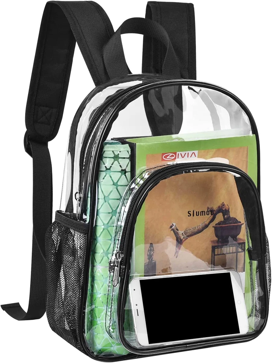 Small clear online backpack
