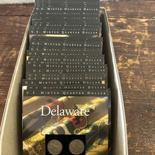 Coins Of America State Quarter Lot Uncirculated Coin Set 1-40