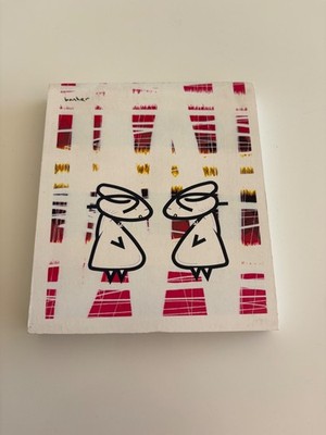 Simon Basher Kunstwerk an Bord Original & Signiert