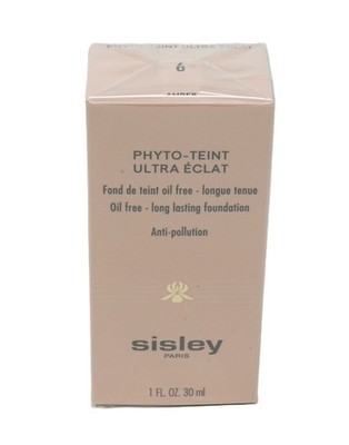 Sisley Cosmetic Phyto-Teint Ultra Eclat  Oil free Foundation 6 Amber 30ml
