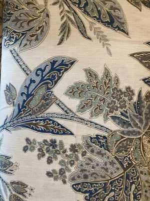 Designer fabric Kravet Echo Heirloom “Ishana” 100% Linen Fabric