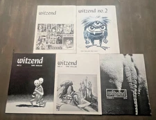 💥 Witzend # 1 2 3 4 5 1966 Fanzine Wally Wood Frank Frazetta Full Run RARE 💥