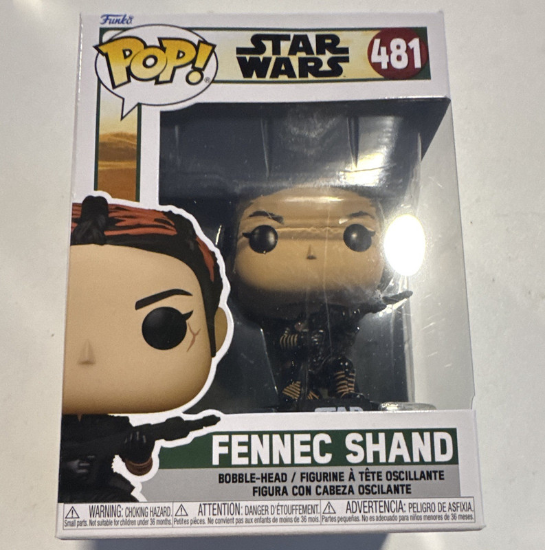 Funko Pop! Star Wars Fennec Shand Vinyl Bobble-Head #481 Book of Boba Fett
