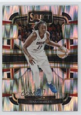 2024 Panini Select WNBA Concourse Silver Flash Prizm Tina Charles #83 09wc