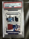 Jaxson Dart Cam Ward National Treasures 2025 Rookie 2 Player Patch /49 Psa 9