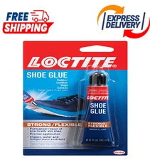 Loctite Shoe Glue, Strong & Flexible Fabric Glue 0.6 fl oz Bottle, 1 Pack