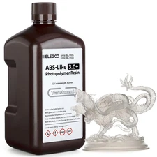 Abs-Like Resin 3.0+, Upgraded 3D Printer Photopolymer Resin, Higher Heat-Resista