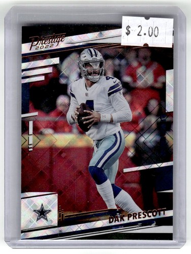 Dak Prescott #76 2022 Panini Prestige card