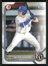 2022 Bowman Draft #BD44 Hayden Dunhurst
