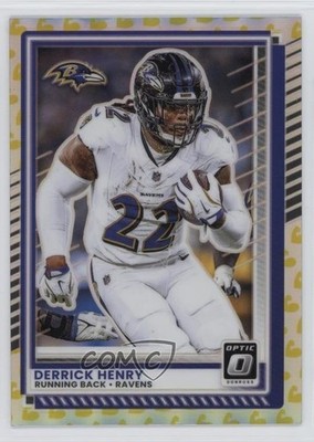 2025 Panini Donruss Optic Flex Prizm 136/199 Derrick Henry #112 1ti6