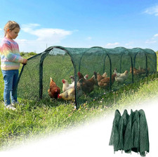 Chicken Runs for Yard,79"  157" Extra Long Foldable Chicken Tunnels for Outside