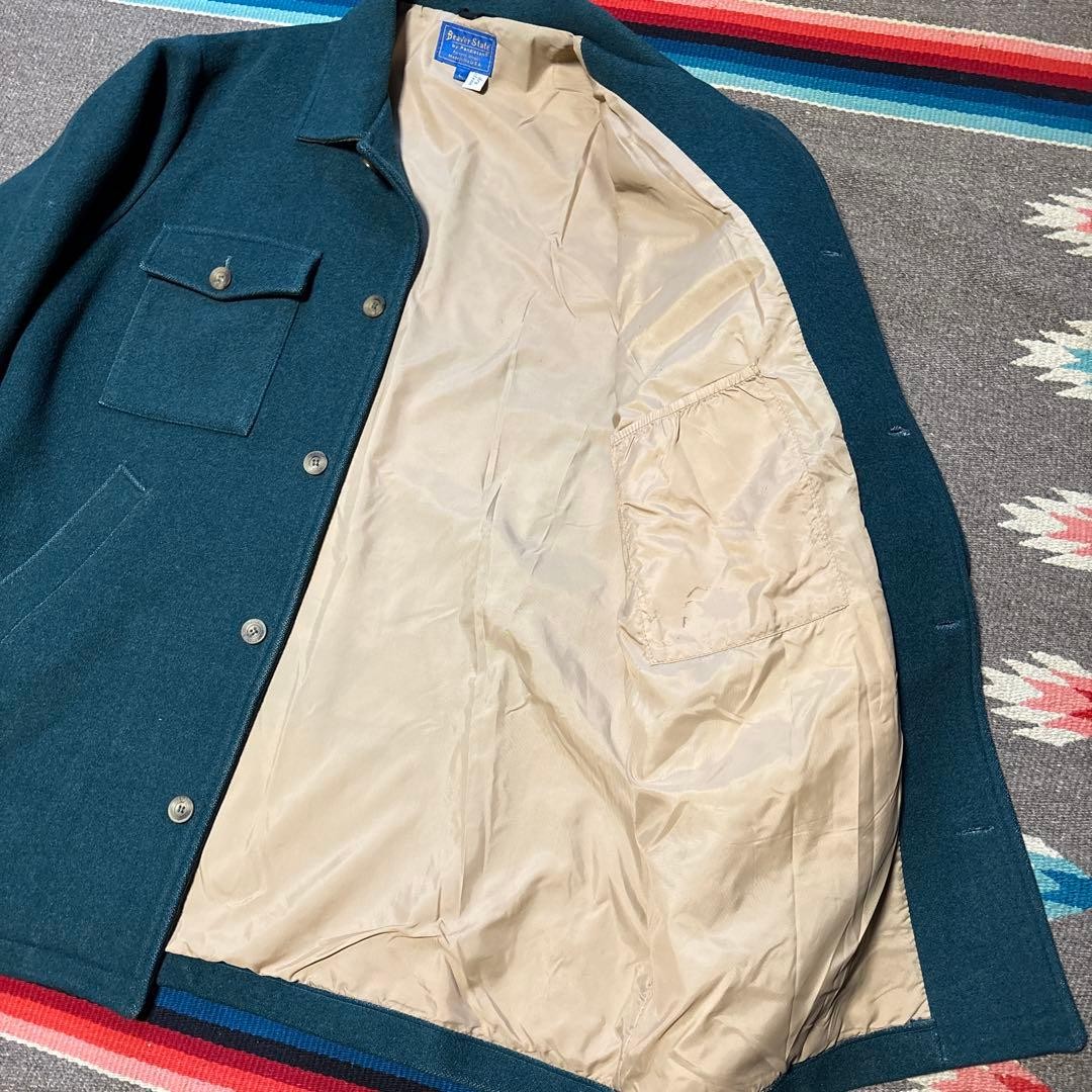 Pendleton 70s Wool Jacket Beaver State US Made Vi… - image 8