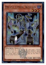 Yugioh Orcust Cymbal Skeleton #BLMM-EN084 Ultra Rare NM