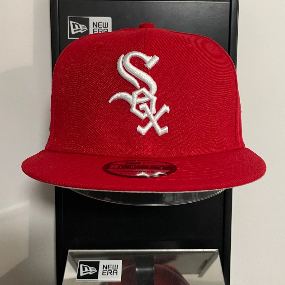 Casquette New Era 59Fifty Chicago White Sox – Chanvre Noir/rouge/or Taille 7 1/2