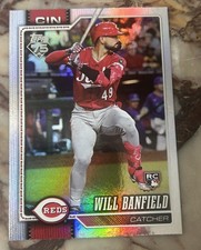 2026 Topps Series 1 Will Banfield #247 Rainbow Foil Parallel RC Reds