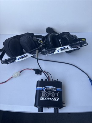 Rugged Radios RRP 660 Intercom with 2 Ultimate Headsets Headphones 