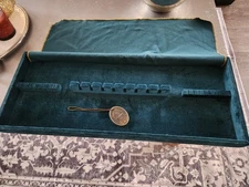 Aico Michael Amini Sideboard Liner Flatware Silverware Green Storage Organizer