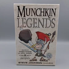 Munchkin LEGENDS Fantasy Card Game 1st Edition Steve Jackson Games