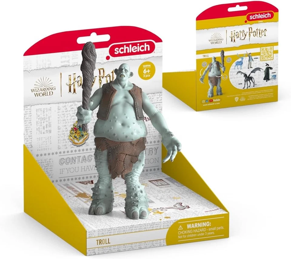 schleich 13994 Troll, from 6 years WIZARDING WORLD - Figurine, 16 x 16 x 18 cm - Photo 4/4