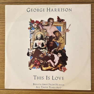 George Harrison - This Is Love - 12'' Vinyl Single Record - W7913T - 1988 Beatles