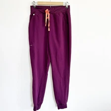 Figs Scrub Pants Womens M/T Purple Zamora Joggers Technical Collection