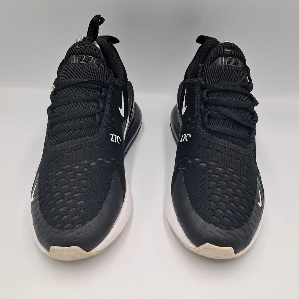 Size 5.5Y | 7W - Nike Air Max 270 Black White (GS) - 943345-001 - Image 3 of 4
